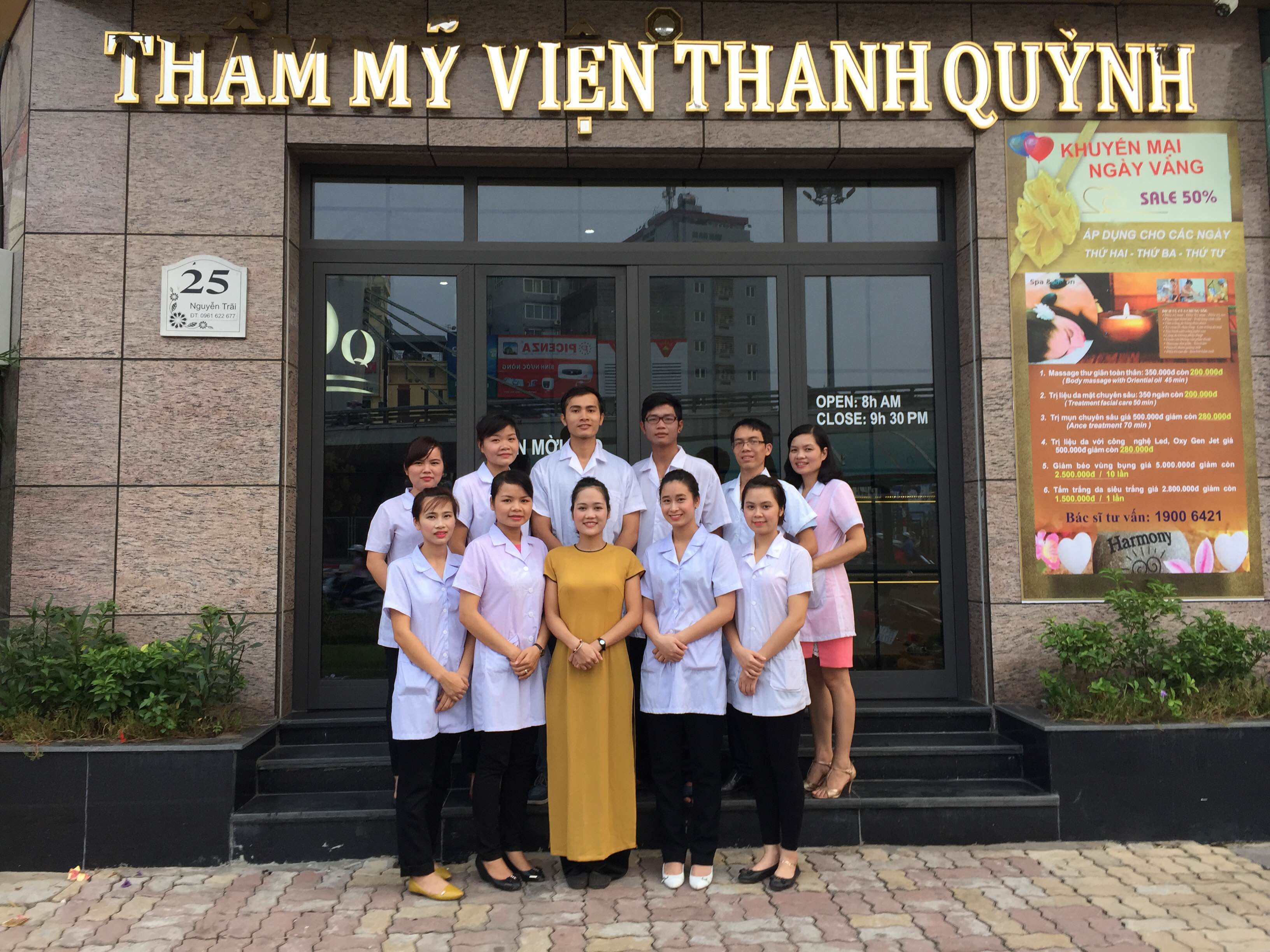 Spa chăm sóc da nổi tiếng ở Hà Nội
