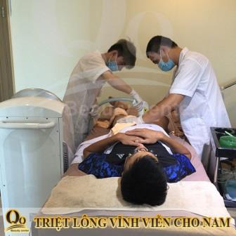 Triệt lông vùng kín cho nam giới