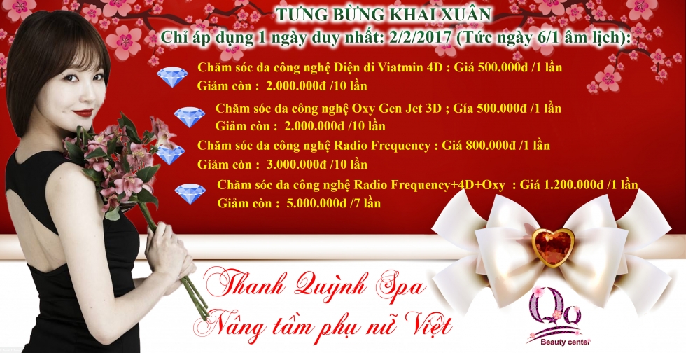 Khuyen mai khai xuan thanh quynh 2017
